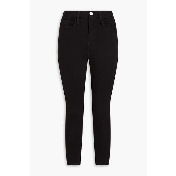 FRAME Ali Cropped High-Rise Skinny Jeans Size 24 NWOT - Picture 1 of 9